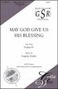 May God Giv Us His Blessing SATB choral sheet music cover